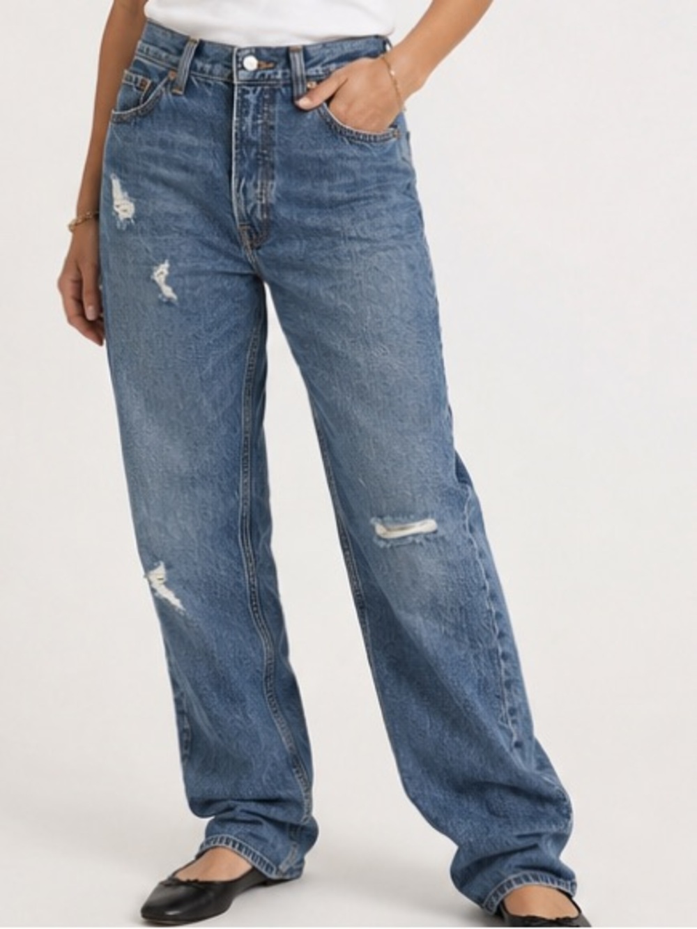 Everlane The Summer Slouch  Size 28 Organic Cotton Jean